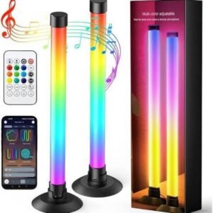 RGB Ambient Music Sync Light Bar (Pair)