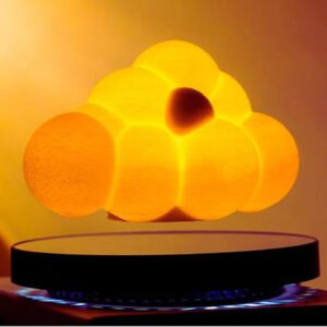 Levitating Magnetic Cloud Lamp